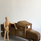 Antique toy, wood and metal truck