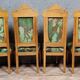 Série de chaises époque Art Nouveau