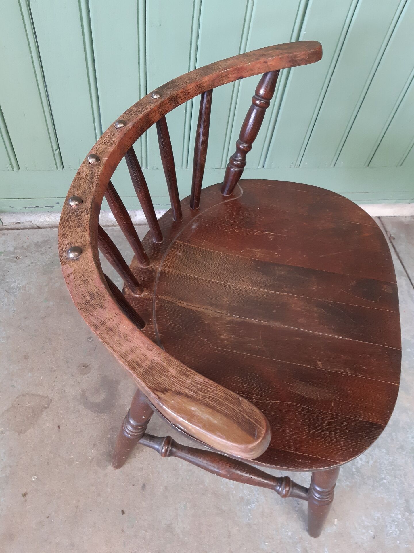 Windsor chair.