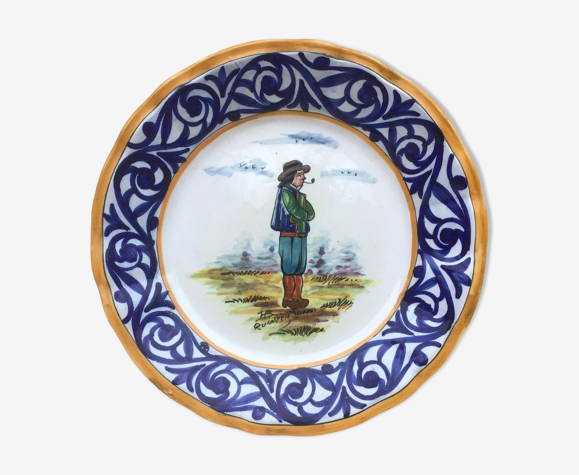 Assiette HB Henriot Quimper