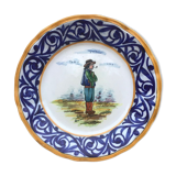Plate HB Henriot Quimper