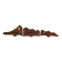 XL wooden crocodile sculpture