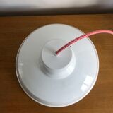 Suspension bowl enamelled white