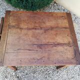 Table in oak and mahogany