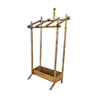 Bamboo umbrella stand, 1960s