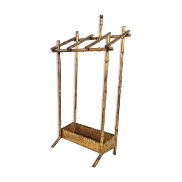 Bamboo umbrella stand, 1960s