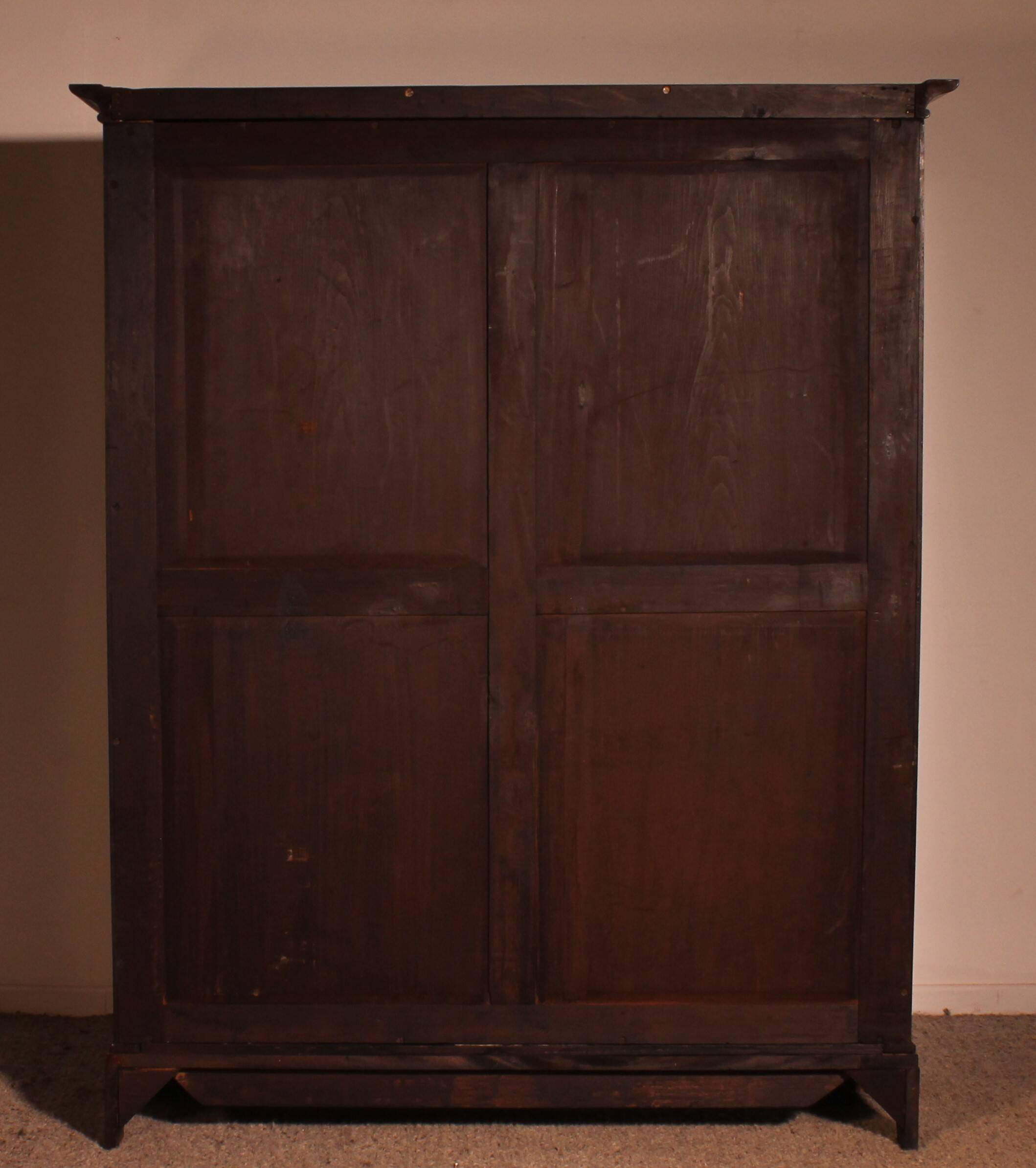 19th Century Mahogany Library