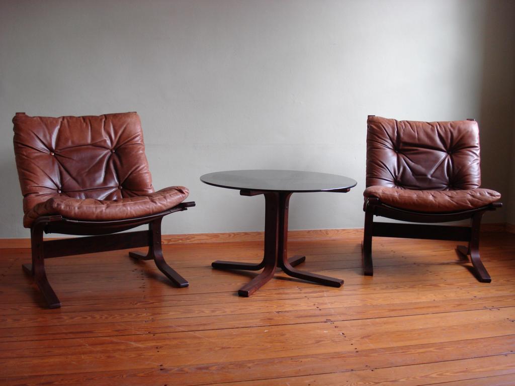 Lounge Set by Ingmar Relling for Westnofa, Set of 3, 1960s