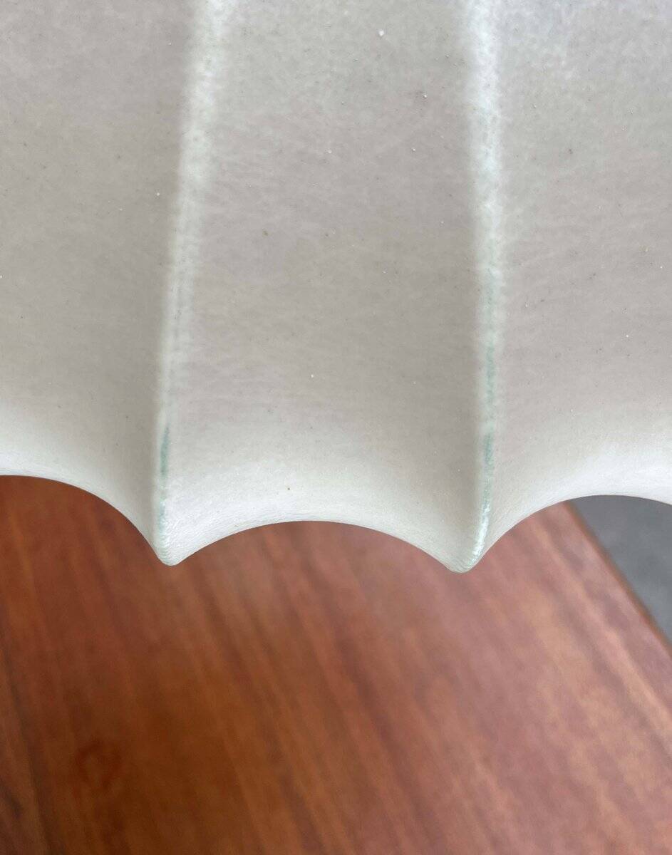 Mid-century modern Cocoon pendant lamp by Friedel Wauer for Goldkant Leuchten, Germany, 1960s.