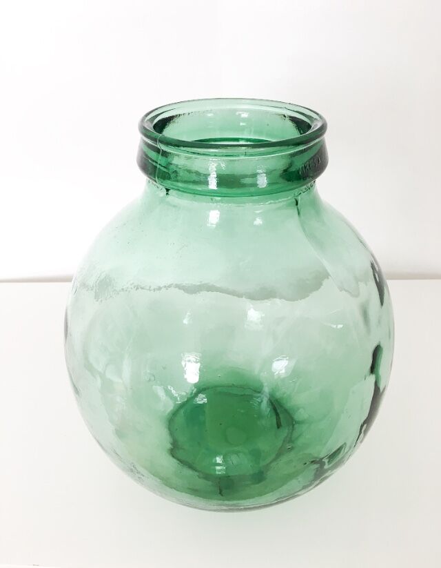 Bonbonne ronde verte