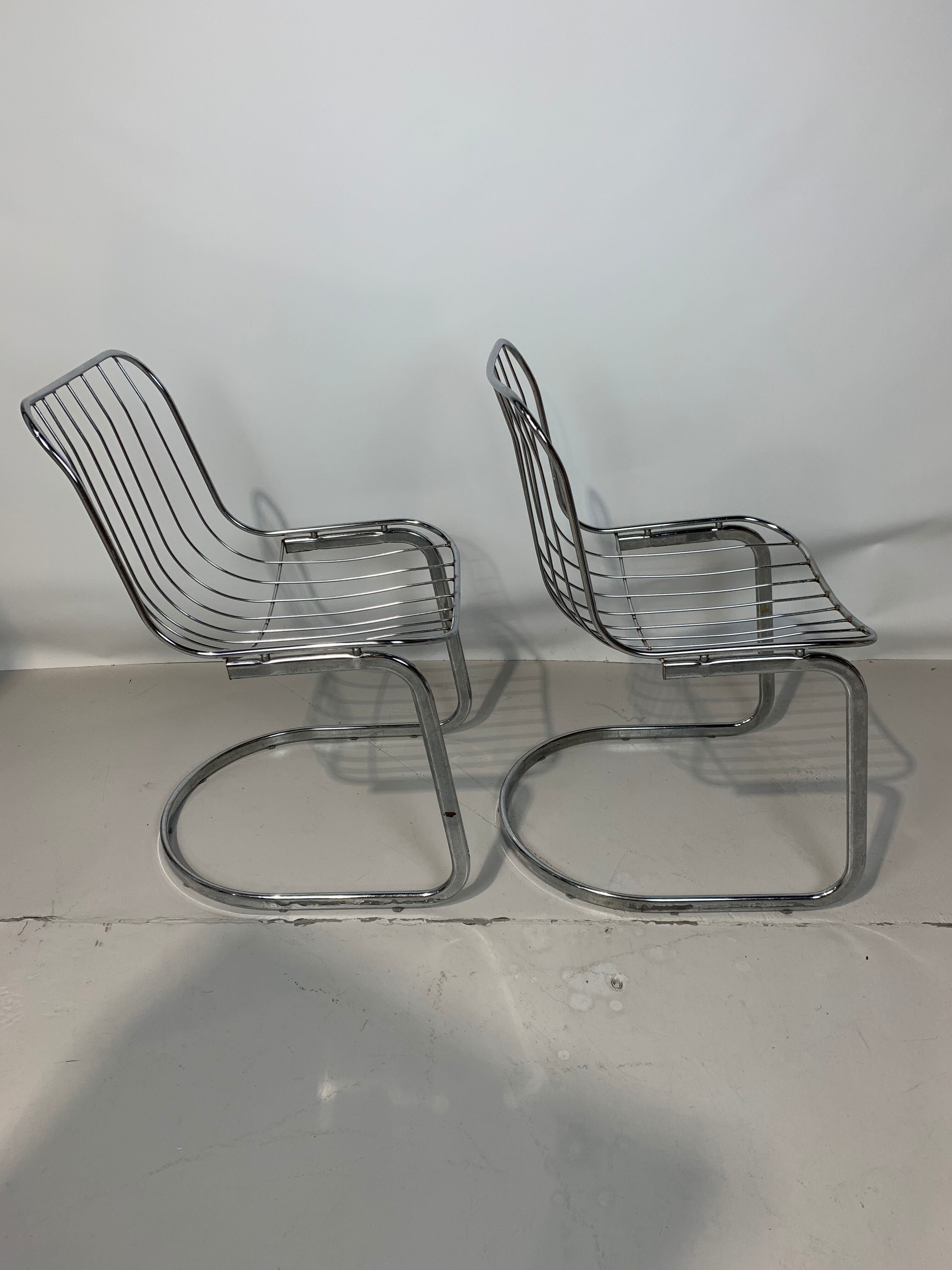 Pair of chairs Gastone Rinaldi