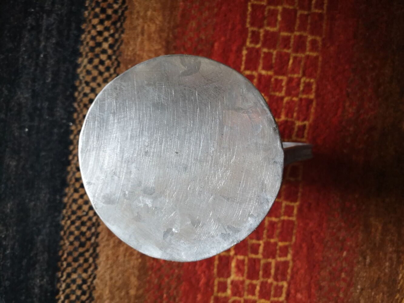 Garden pitcher / sheet metal watering can - Artisanal work