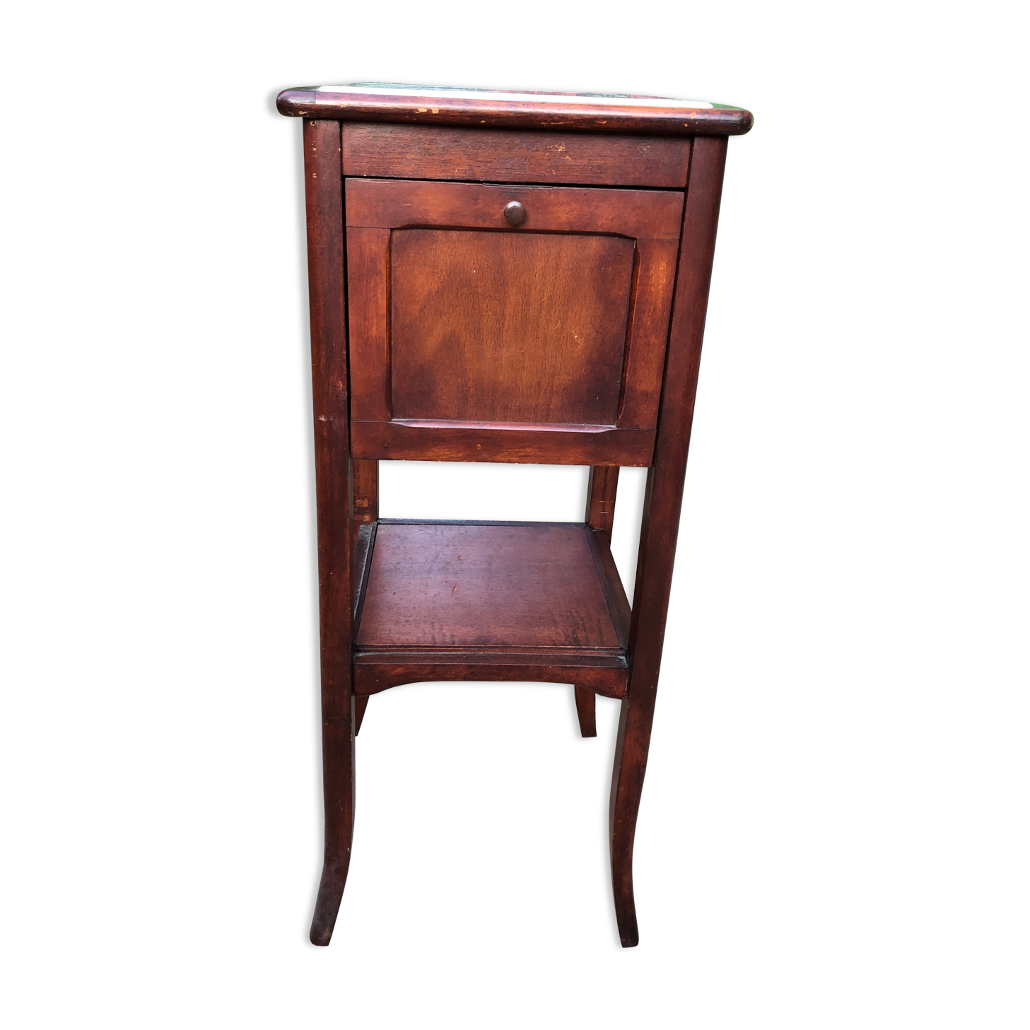 Old bedside marble top