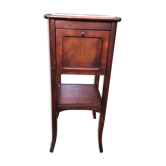 Old bedside marble top