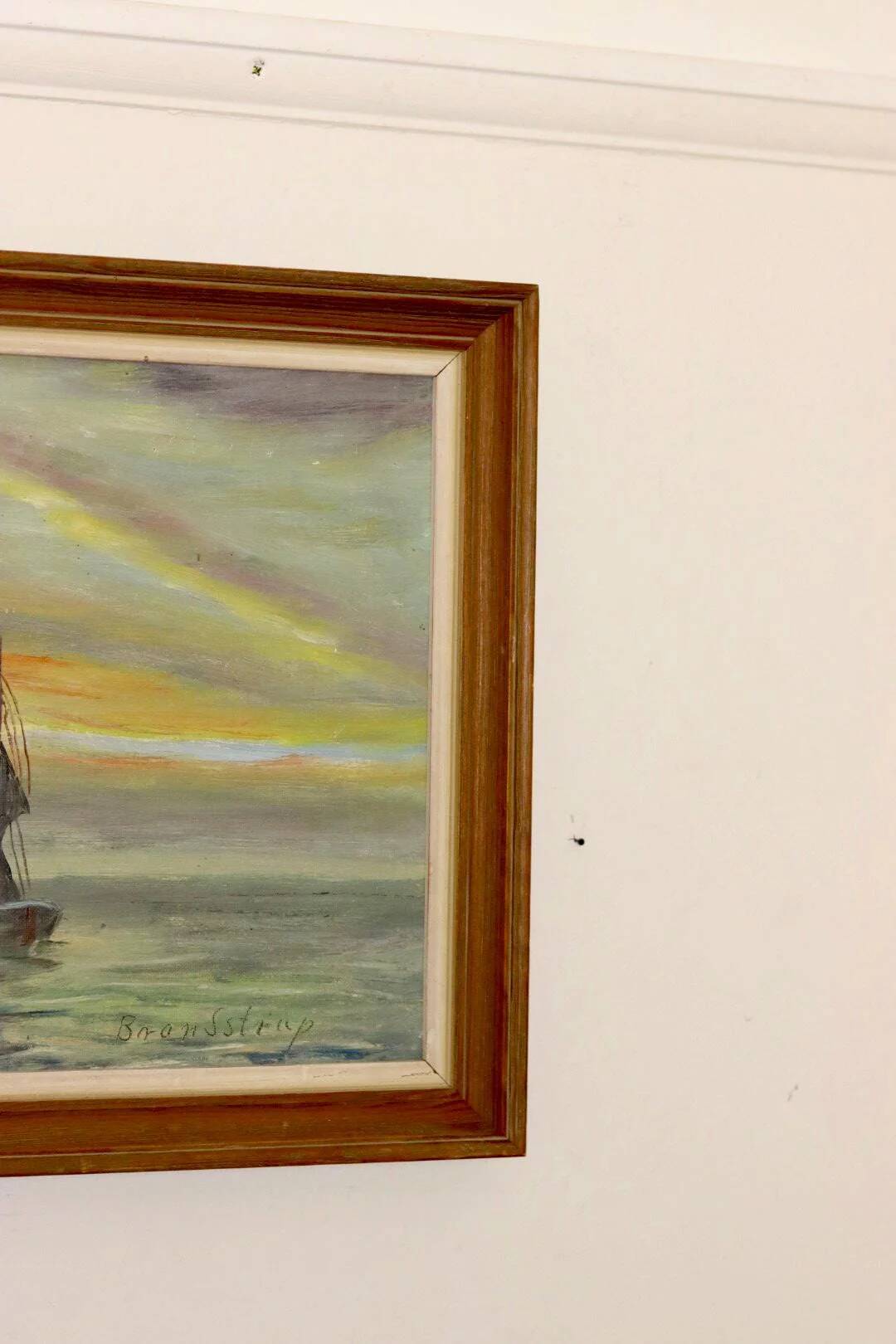 "Boats at Sunset" by Kaj Brandstrup