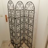 Wrought iron screen