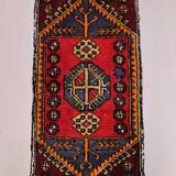 Small Vintage Turkish Rug 102x52 cm, Short Runner, Tribal, Shabby Chic