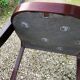 Table ronde à manger extensible Baumann et 4 chaises gondole