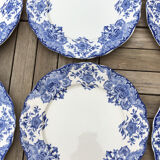 Set of 6 plates Dordrecht BFK Boch
