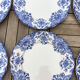 Set of 6 plates Dordrecht BFK Boch