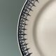 Set of 10 old dessert plates, Longwy and Saint Amand