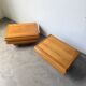 Paire de chevets en orme Maison Regain