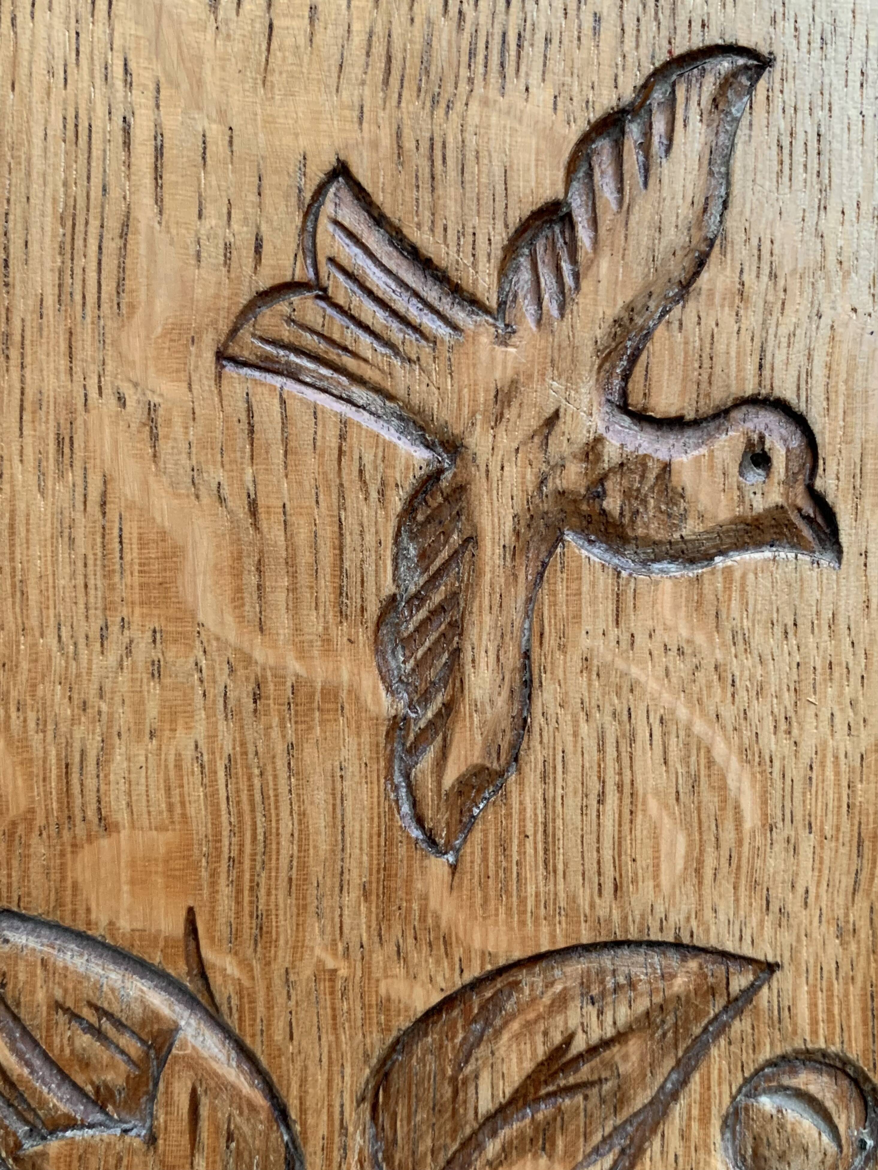 Parisian art deco hotel wardrobe in solid raw oak 1930