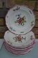 12 assiettes creuses Vieux Saint Amand 1713