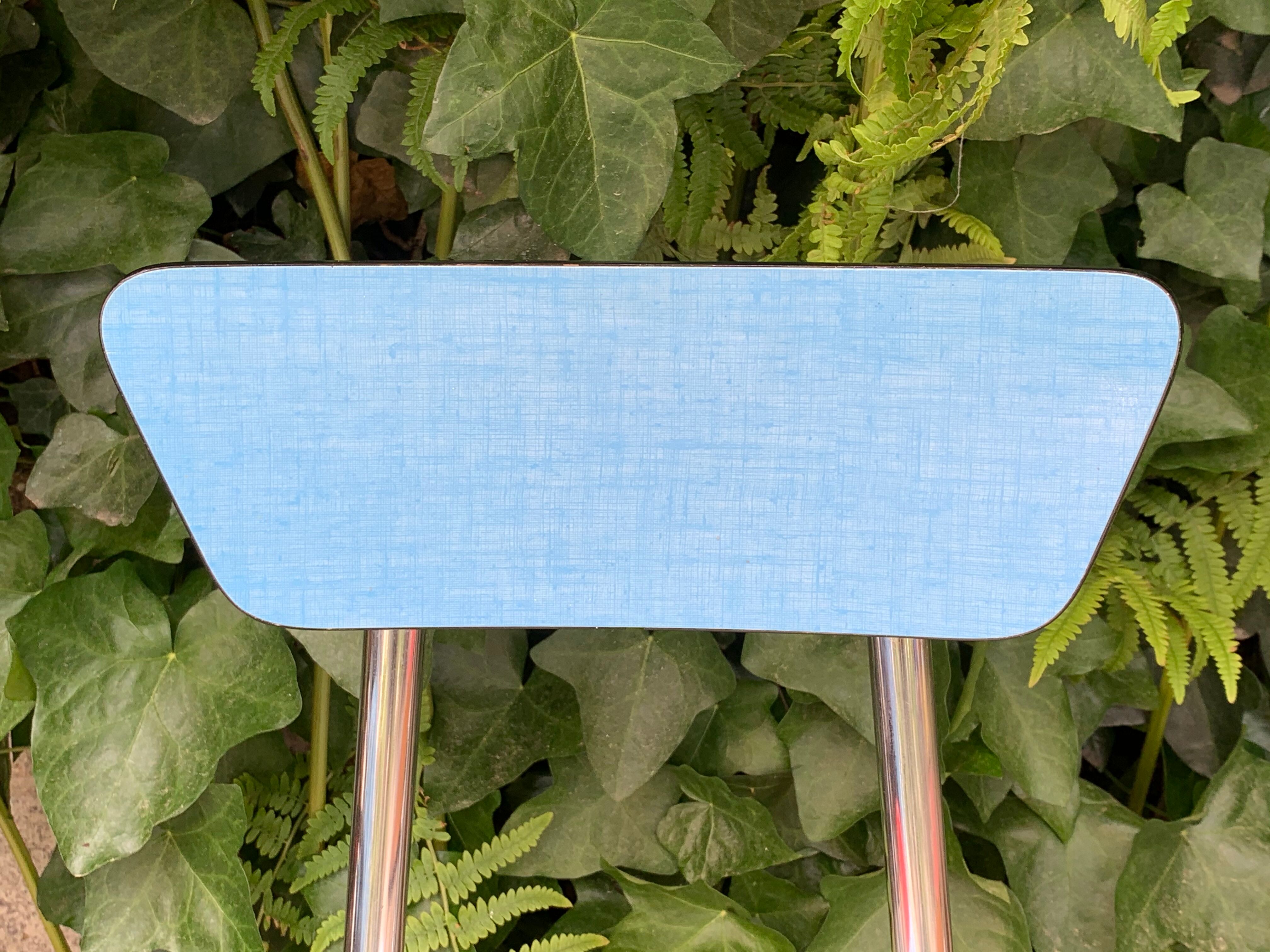 Mismatched formica chairs
