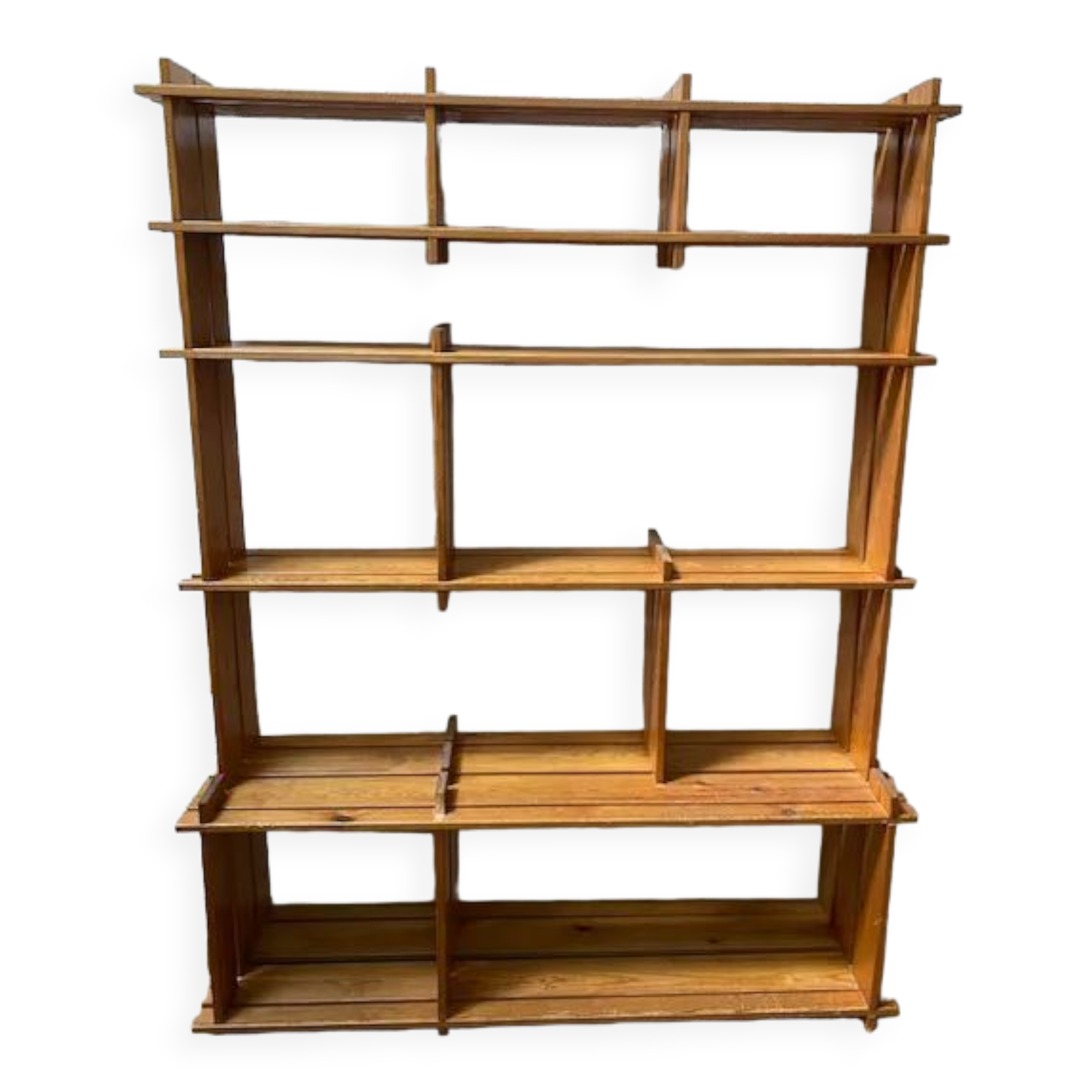 Wooden bookcase