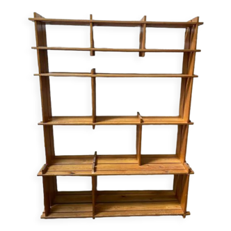 Wooden bookcase