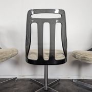 Set of 4 Space Age chairs by Brody