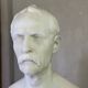 Male bust in Carrara marble, 19th century