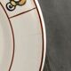 5 Terre de Fer dessert plates Salins Charbonnier