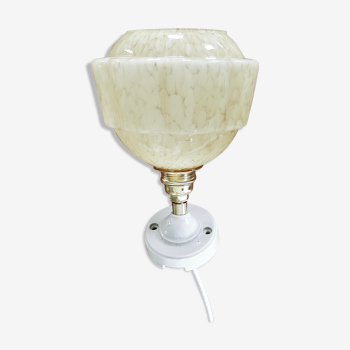 Clichy glass sconce