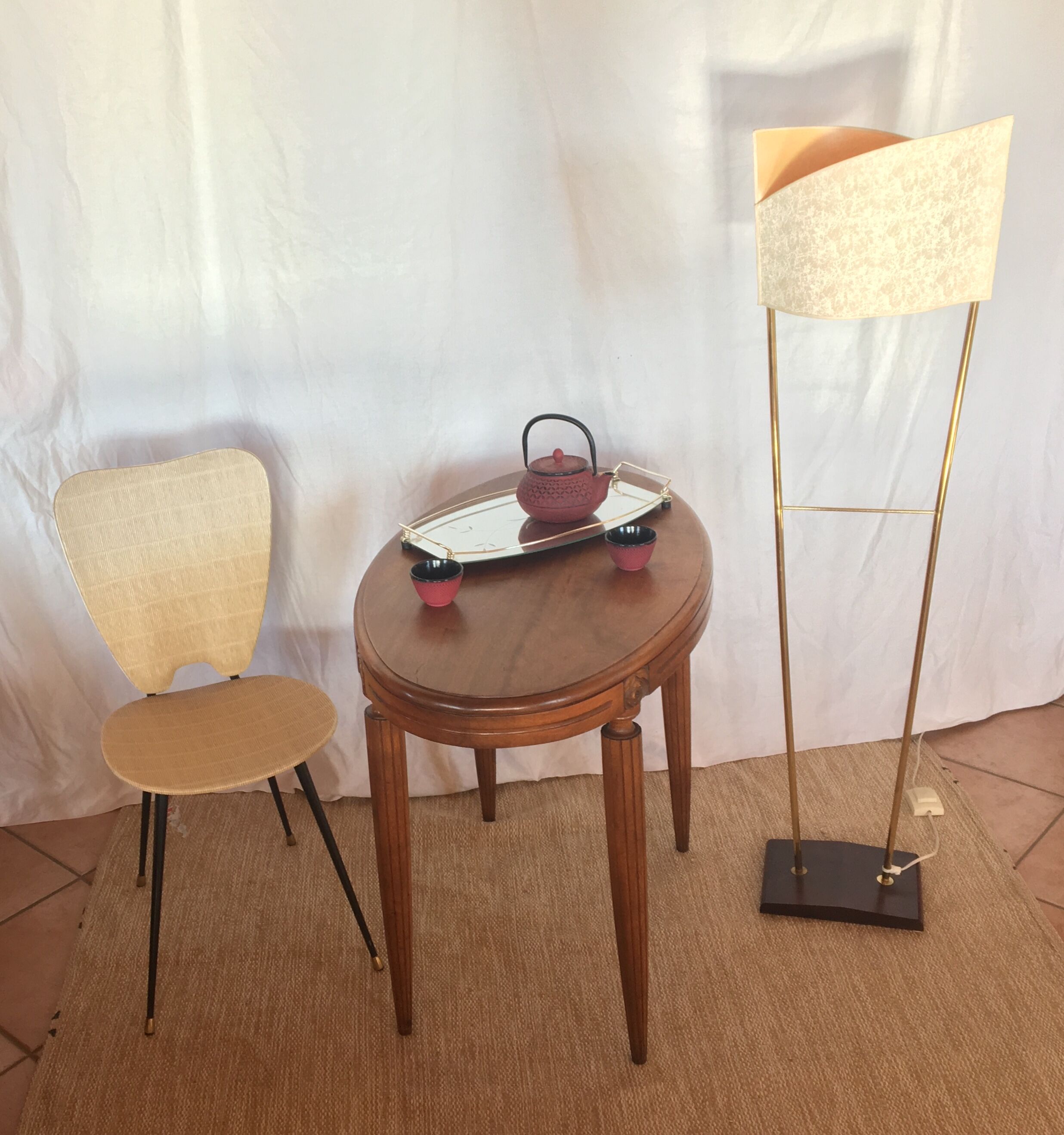 Walnut side table 1930