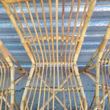 Chaises rotin