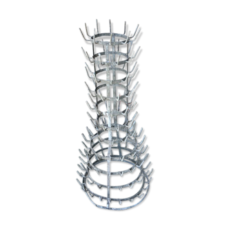 Porte bouteille hérisson en zinc