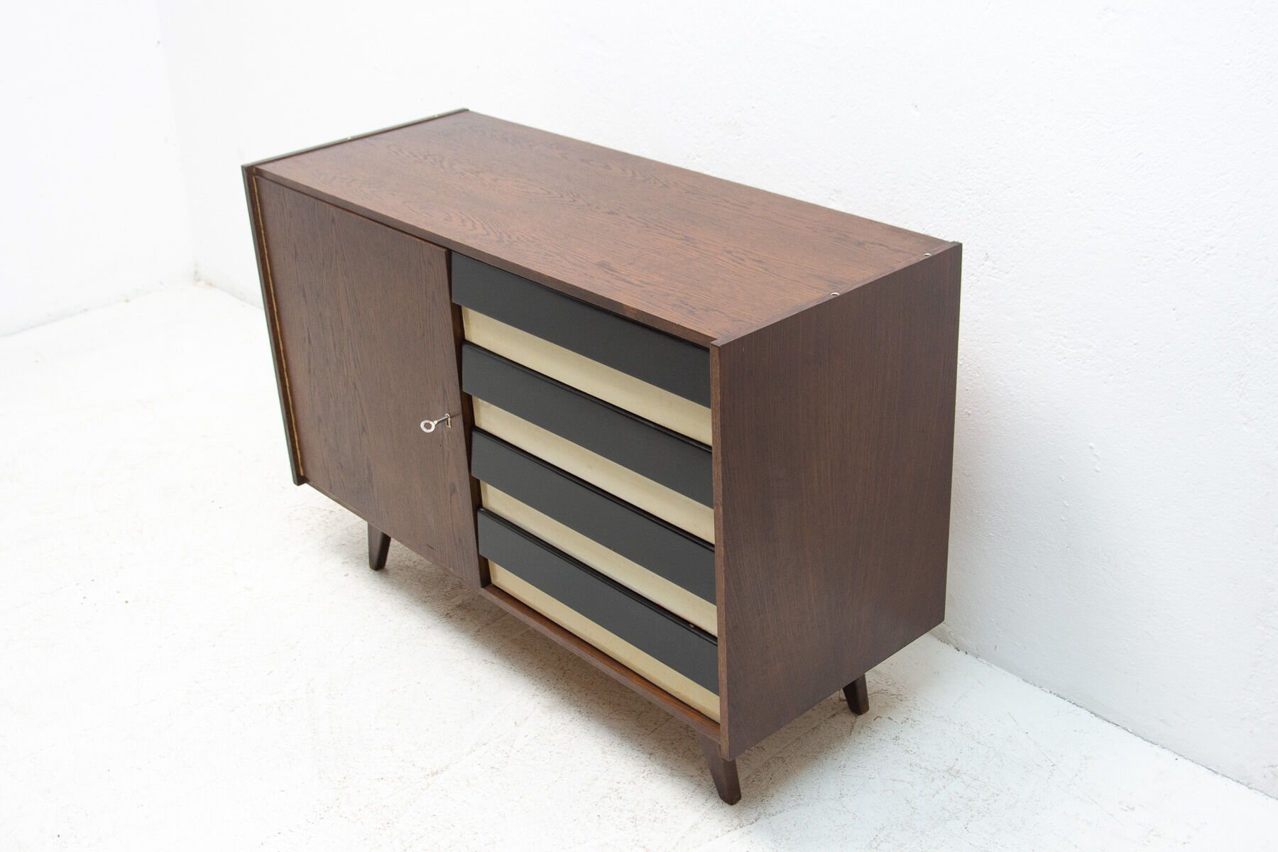 Mid century chest of drawers U-458 by Jiri Jiroutek, Czechoslovakia, 1960´s