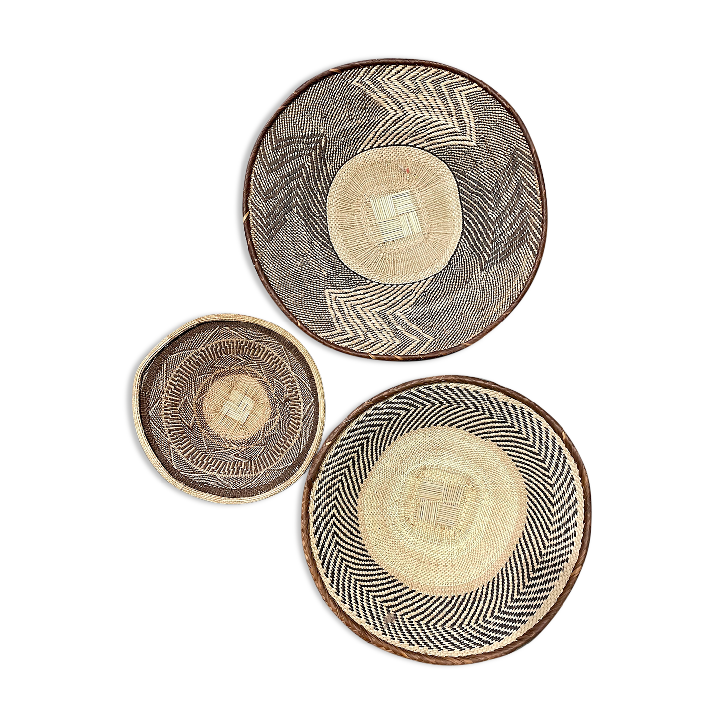 Baskets batonga wall decoration