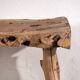 Antique stool in wabi-sabi style (c.1900) #3