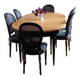 Dining table and chairs