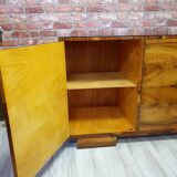 Renovated sideboard mid century, art deco, 1960s Poland