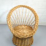 Children's wicker chair