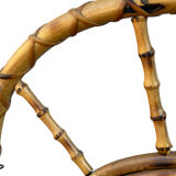 1960s French Roitn Coat Rack Mirror