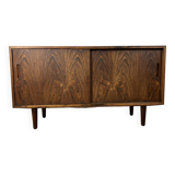 Vintage Scandinavian rosewood sideboard by Hundevad, 1960s