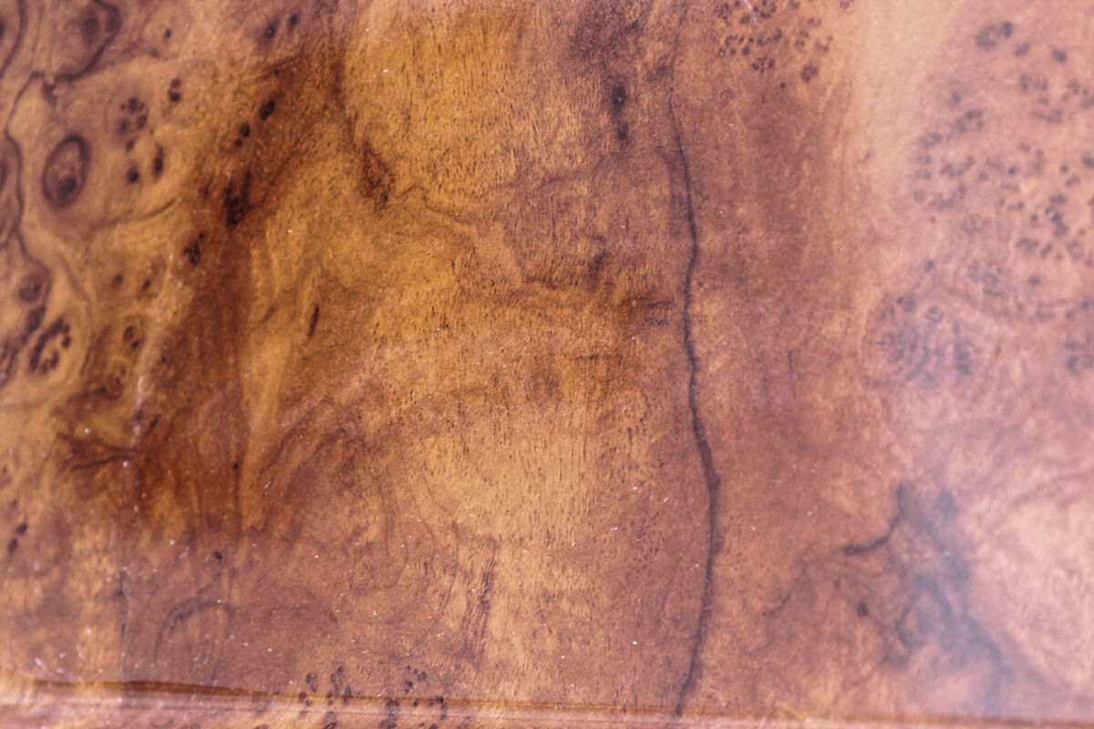 Wood imitation serving tray