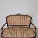 Louis XVI style two-seater sofa bench from the 1900s