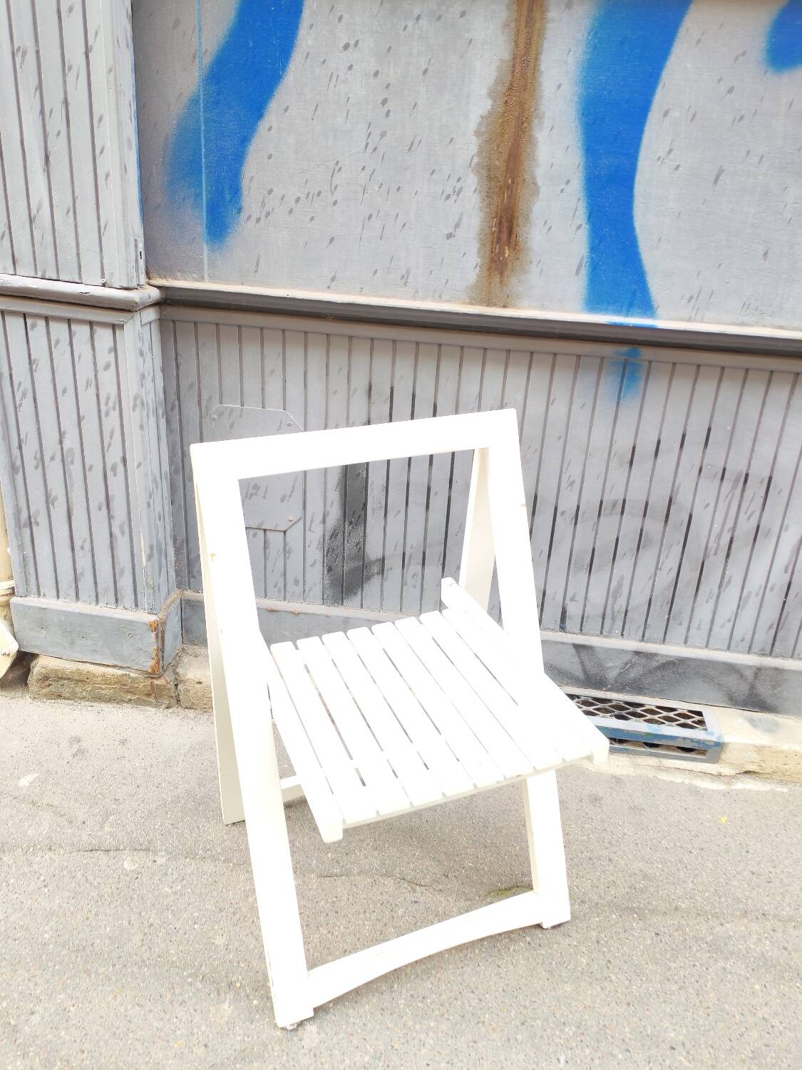 Folding chair model Trieste by Aldo Jacober