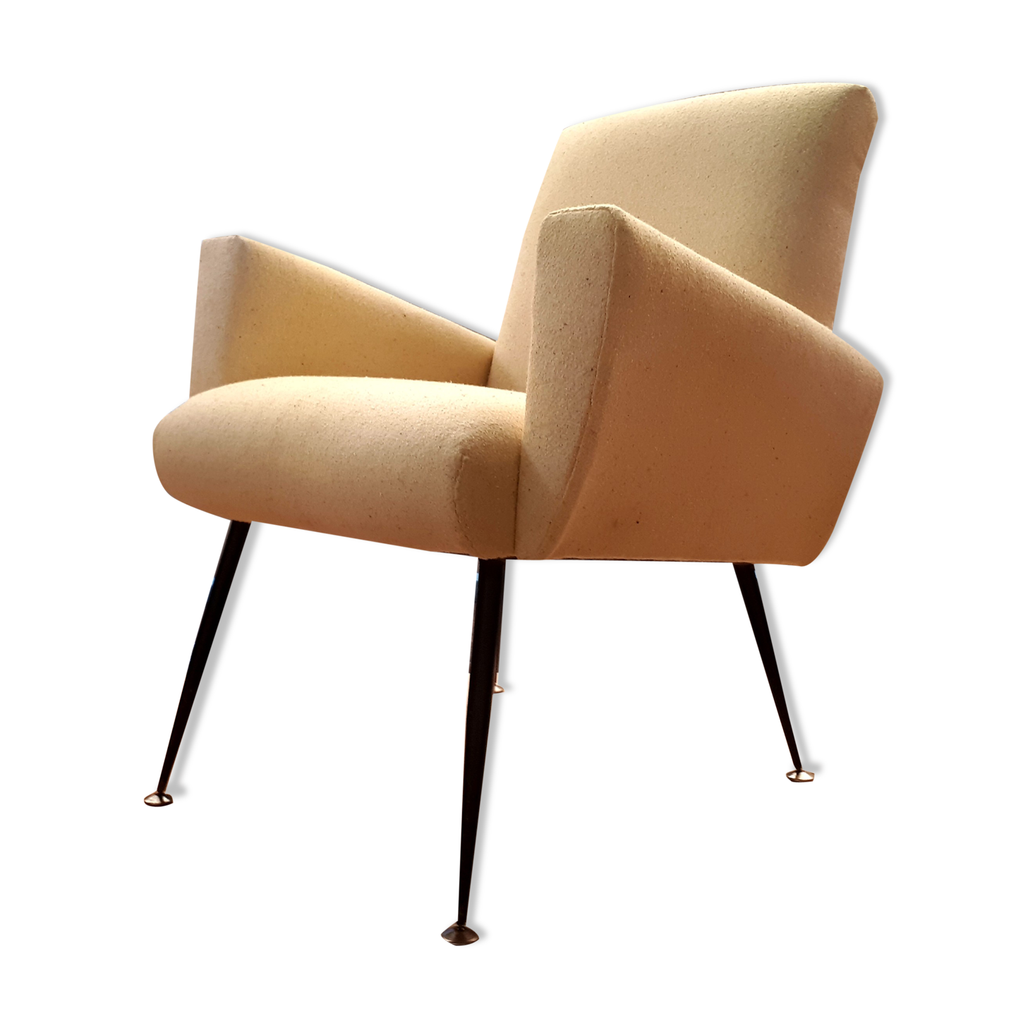 Yellow armchair, circa 1960